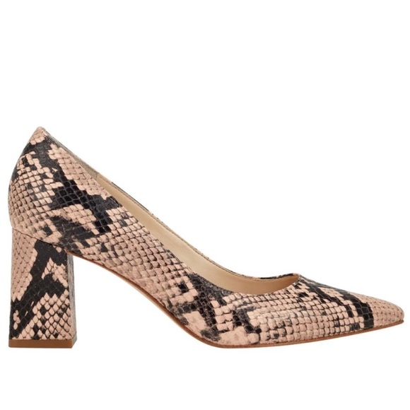Shoes Heels Block By Marc Fisher In Tan, Size: 8.5 main image 0